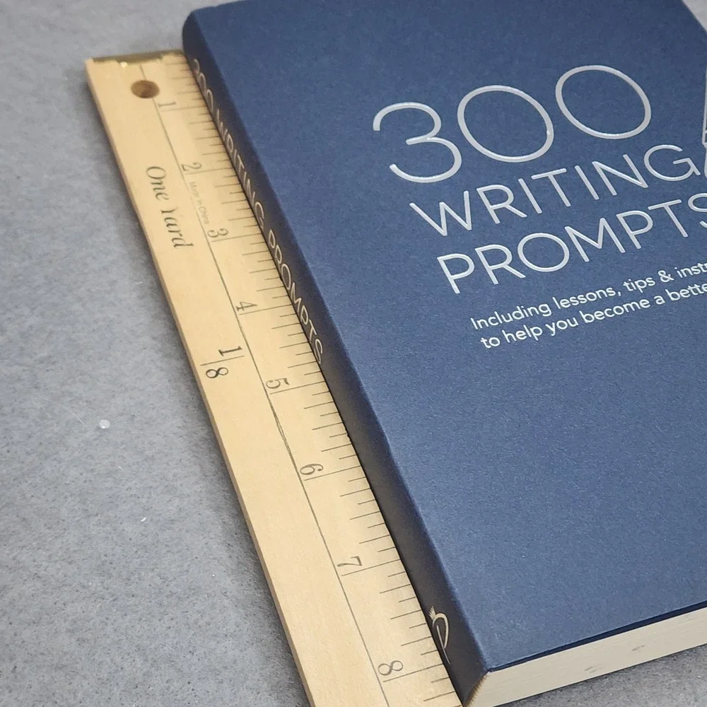Piccadilly‎ 300 Writing Prompts Journal Navy Blue Creative Lessons 204 Pages